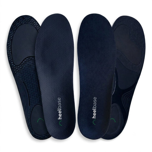 HeelBase Court Recovery bundle with Drive and Stance insoles