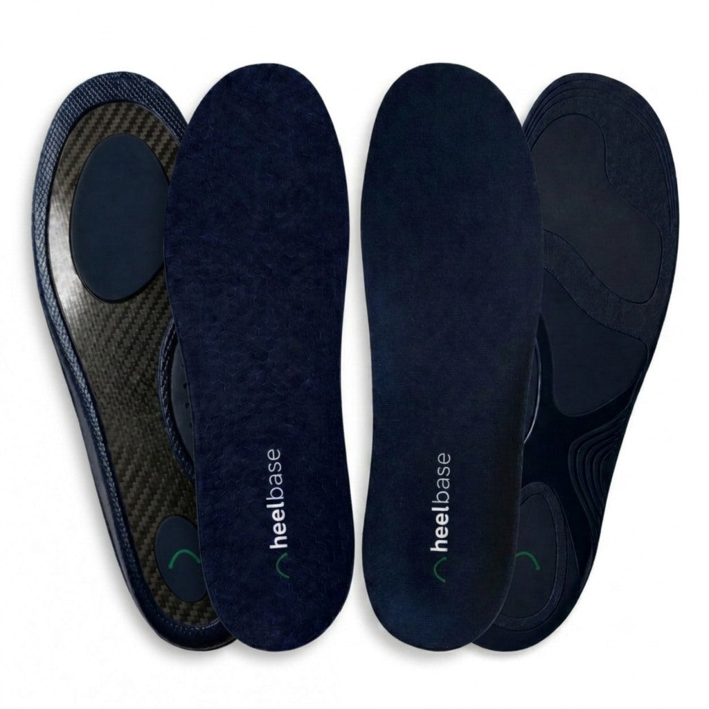 HeelBase Pro Recovery bundle with Apex and Stance insoles